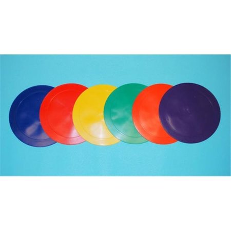 EVERRICH INDUSTRIES Everrich EVB-0011 9 Inch Round Markers - Set of 6 Colors EVB-0011